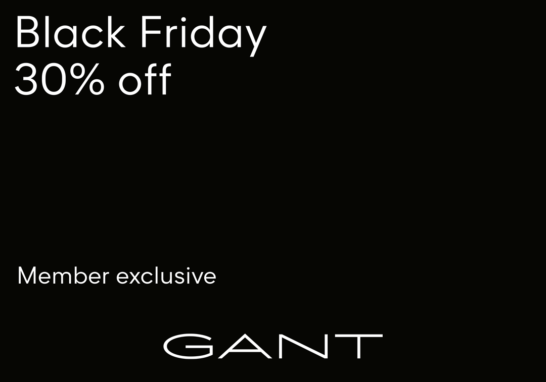 GANT – Black Friday Member exclusive