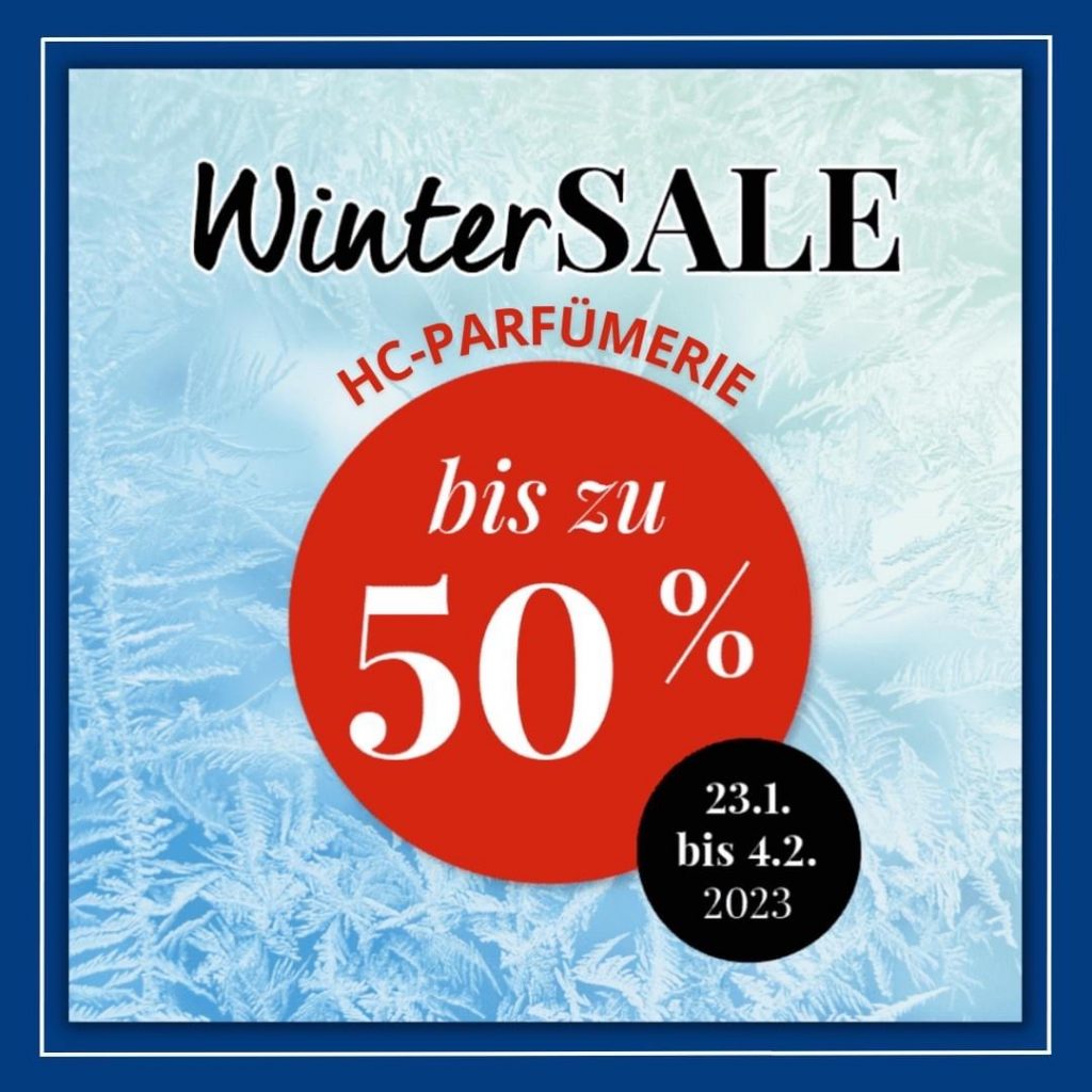 WinterSALE in der HC-Parfümerie