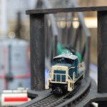 Modelleisenbahn, Lokomotive von vorne